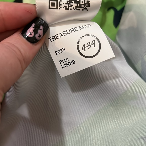 Exclusive Lush Cosmetics - Kitchen Knot Wrap - Treasure Map 2023 NWT - Picture 7 of 8